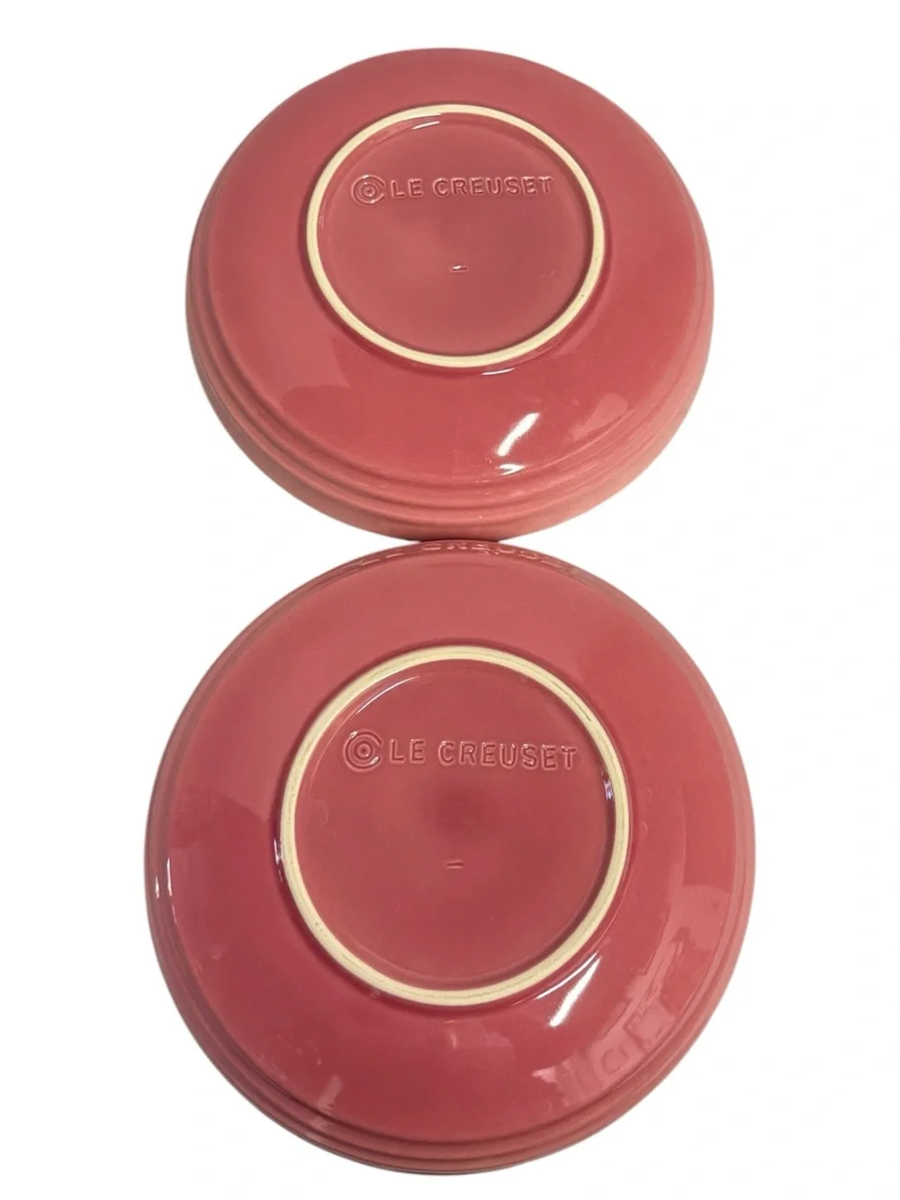 Le Creuset Gradient Pink Stoneware Pasta Bowls - Set of 2